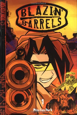 Blazin' Barrels Vol 1 - The Mage's Emporium Tokyopop Action Comedy Youth Used English Manga Japanese Style Comic Book
