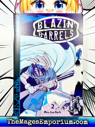 Blazin' Barrels Vol 2 - The Mage's Emporium Tokyopop Used English Manga Japanese Style Comic Book