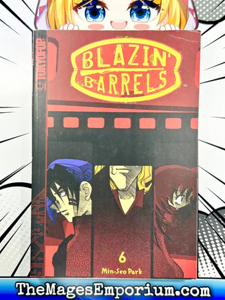 Blazin' Barrels Vol 6 - The Mage's Emporium Tokyopop Missing Author Used English Manga Japanese Style Comic Book