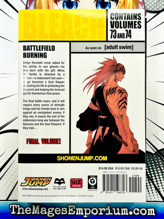 Bleach Omnibus Vol 73-74 - The Mage's Emporium Viz Media English Shonen Teen Used English Manga Japanese Style Comic Book