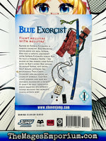 Blue Exorcist Vol 1 - The Mage's Emporium Viz Media 2312 copydes Used English Manga Japanese Style Comic Book