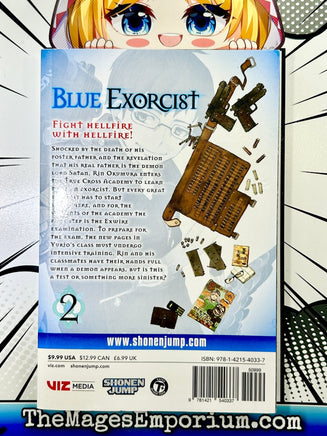 Blue Exorcist Vol 2 - The Mage's Emporium Viz Media Used English Manga Japanese Style Comic Book