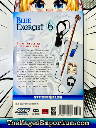 Blue Exorcist Vol 6 - The Mage's Emporium Viz Media Missing Author Used English Manga Japanese Style Comic Book