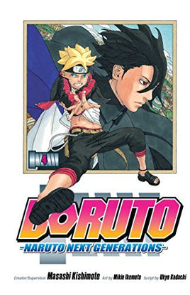 Boruto Naruto Next Generations Vol 4 - The Mage's Emporium Viz Media English Shonen Teen Used English Manga Japanese Style Comic Book