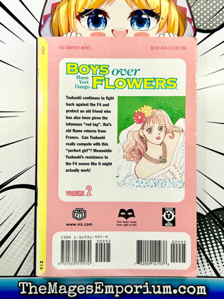 Boys Over Flowers Vol 2 - The Mage's Emporium Viz Media Missing Author Used English Manga Japanese Style Comic Book