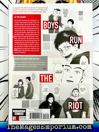 Boys Run The Riot Vol 1 - The Mage's Emporium Kodansha 2312 copydes Used English Manga Japanese Style Comic Book