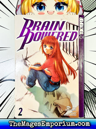 Brain Powered Vol 2 - The Mage's Emporium Tokyopop 2305 description publicationyear Used English Manga Japanese Style Comic Book