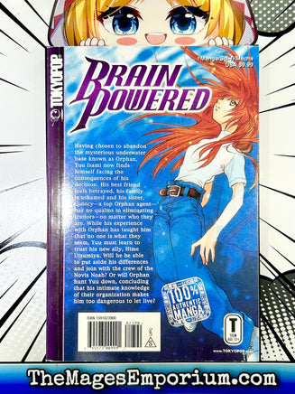 Brain Powered Vol 2 - The Mage's Emporium Tokyopop 2305 description publicationyear Used English Manga Japanese Style Comic Book