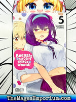 Breasts Are My Favorite Things in the World Vol 5 - The Mage's Emporium Yen Press Missing Author Need all tags Used English Manga Japanese Style Comic Book