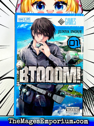 Btooom! Vol 1 - The Mage's Emporium Yen Press copydes outofstock Used English Manga Japanese Style Comic Book