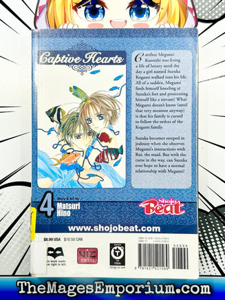 Captive Hearts Vol 4 Ex Library - The Mage's Emporium Viz Media Used English Japanese Style Comic Book