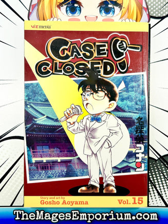 Case Closed Vol 15 - The Mage's Emporium Viz Media 2312 alltags description Used English Manga Japanese Style Comic Book