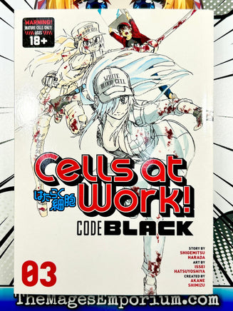 Cells At Work Code Black Vol 3 - The Mage's Emporium Kodansha 2401 bis7 copydes Used English Manga Japanese Style Comic Book