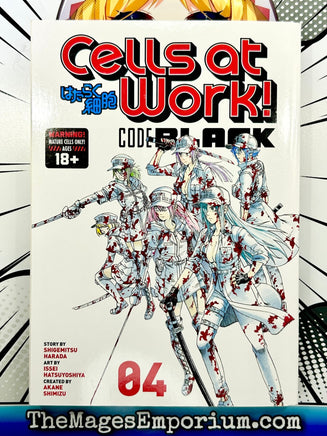 Cells At Work Code Black Vol 4 - The Mage's Emporium Kodansha Used English Manga Japanese Style Comic Book