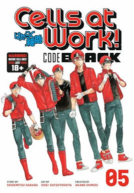 Cells at Work Code Black Vol 5 - The Mage's Emporium Kodansha 2402 alltags description Used English Manga Japanese Style Comic Book