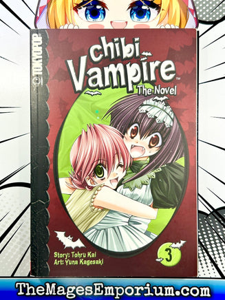 Chibi Vampire The Novel Vol 3 - The Mage's Emporium Tokyopop Missing Author Used English Manga Japanese Style Comic Book