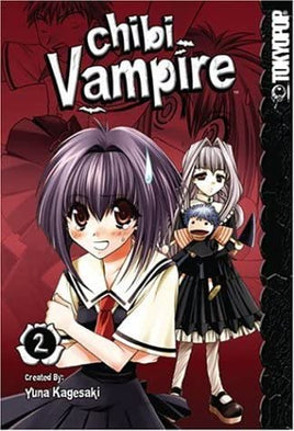 Chibi Vampire Vol 2 - The Mage's Emporium The Mage's Emporium Comedy Horror Manga Used English Manga Japanese Style Comic Book