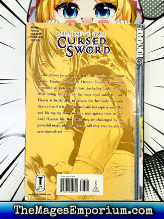 Chronicles of the Cursed Sword Vol 11 Ex Library - The Mage's Emporium Tokyopop instock Missing Author Used English Manga Japanese Style Comic Book