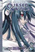 Chronicles of The Cursed Sword Vol 9 Hardcover - The Mage's Emporium Paw Prints Used English Manga Japanese Style Comic Book