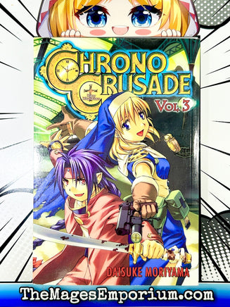 Chrono Crusade Vol 3 - The Mage's Emporium ADV 2310 description publicationyear Used English Manga Japanese Style Comic Book
