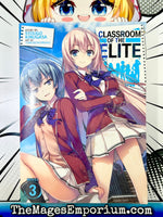 Classroom of the Elite Vol 3 - The Mage's Emporium Seven Seas Missing Author Used English Light Novel Japanese Style Comic Book