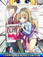 Classroom of the Elite Vol 4 - The Mage's Emporium Seven Seas Missing Author Used English Light Novel Japanese Style Comic Book