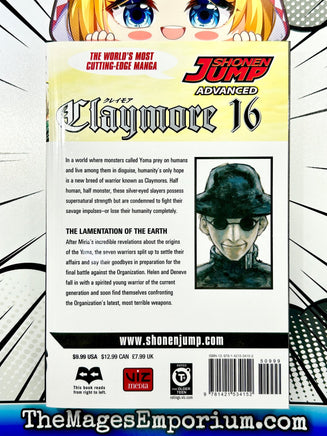 Claymore Vol 16 - The Mage's Emporium Viz Media alltags description missing author Used English Manga Japanese Style Comic Book