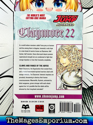 Claymore Vol 22 - The Mage's Emporium Viz Media alltags description missing author Used English Manga Japanese Style Comic Book