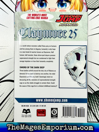 Claymore Vol 25 - The Mage's Emporium Viz Media alltags description missing author Used English Manga Japanese Style Comic Book