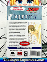 Claymore Vol 27 - The Mage's Emporium Viz Media 2403 bis1 copydes Used English Manga Japanese Style Comic Book