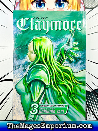 Claymore Vol 3 - The Mage's Emporium Viz Media 2401 copydes Etsy Used English Manga Japanese Style Comic Book