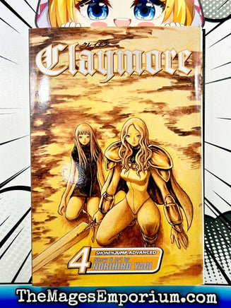 Claymore Vol 4 - The Mage's Emporium Viz Media alltags description missing author Used English Manga Japanese Style Comic Book