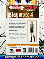 Claymore Vol 4 - The Mage's Emporium Viz Media alltags description missing author Used English Manga Japanese Style Comic Book