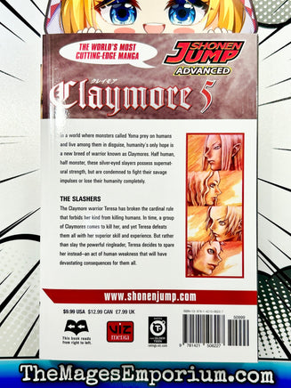 Claymore Vol 5 - The Mage's Emporium Viz Media 2403 alltags description ...