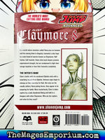 Claymore Vol 8 - The Mage's Emporium Viz Media alltags description missing author Used English Manga Japanese Style Comic Book