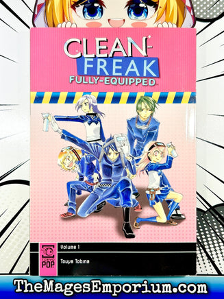 Clean Freak Fully-Equipped Vol 1 - The Mage's Emporium Tokyopop Used English Manga Japanese Style Comic Book