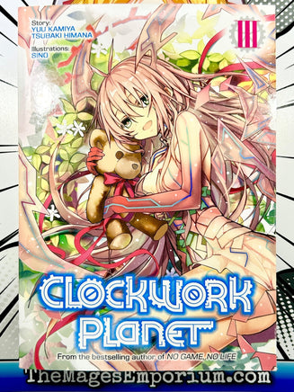 Clockwork Planet Vol 3 - The Mage's Emporium Seven Seas Used English Light Novel Japanese Style Comic Book