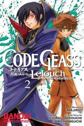 Code Geass Lelouch of the Rebellion Vol 2 - The Mage's Emporium Bandai Entertainment description outofstock Used English Manga Japanese Style Comic Book