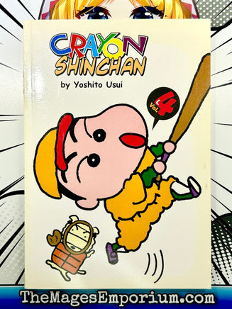 Crayon Shin Chan Vol 4 - The Mage's Emporium Comics One Used English Manga Japanese Style Comic Book