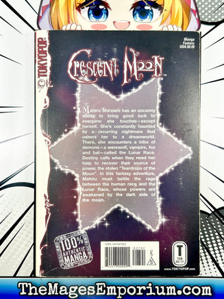 Crescent Moon Vol 1 - The Mage's Emporium Tokyopop 2312 copydes Used English Manga Japanese Style Comic Book