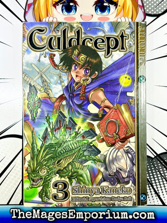 Culdcept Vol 3 - The Mage's Emporium Tokyopop 2306 action copydes Used English Manga Japanese Style Comic Book