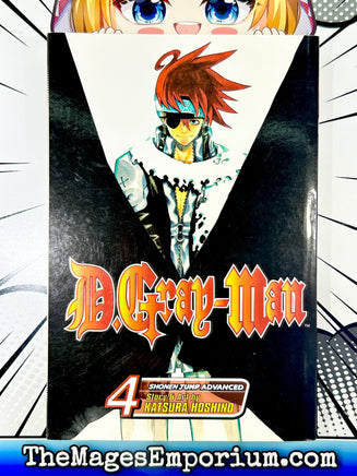 D. Gray-Man Vol 4 - The Mage's Emporium Viz Media 2310 description publicationyear Used English Manga Japanese Style Comic Book