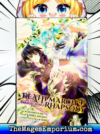 Death March Rhapsody to the Parallel World Vol 4 Manga - The Mage's Emporium Yen Press 2311 Used English Manga Japanese Style Comic Book