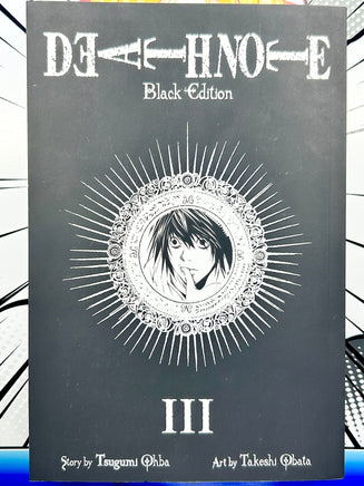 Death Note Black Edition Vol 3 - The Mage's Emporium Viz Media Used English Manga Japanese Style Comic Book