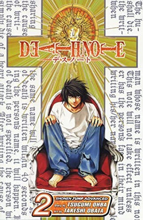 Death Note Vol 2 - The Mage's Emporium The Mage's Emporium Manga Older Teen Shonen Used English Manga Japanese Style Comic Book