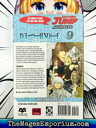 Death Note Vol 9 - The Mage's Emporium Viz Media 2000's 2310 copydes Used English Manga Japanese Style Comic Book