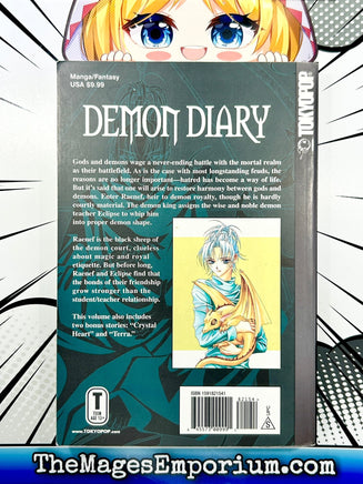 Demon Diary Vol 1 - The Mage's Emporium Tokyopop Missing Author Used English Manga Japanese Style Comic Book