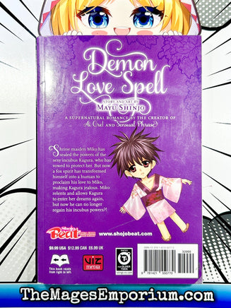Demon Love Spell Vol 2 - The Mage's Emporium Viz Media Missing Author Used English Manga Japanese Style Comic Book