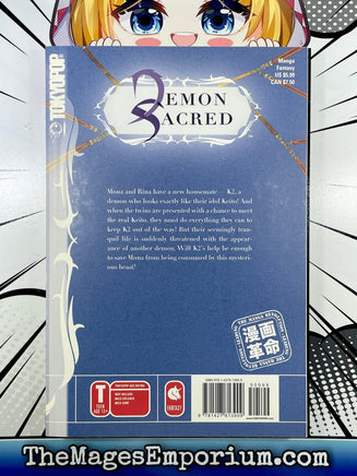Demon Sacred Vol 2 - The Mage's Emporium Tokyopop Fantasy Teen Used English Manga Japanese Style Comic Book