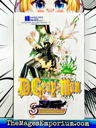 D.Gray-Man Vol 3 Ex Library - The Mage's Emporium Viz Media 2311 description Used English Manga Japanese Style Comic Book